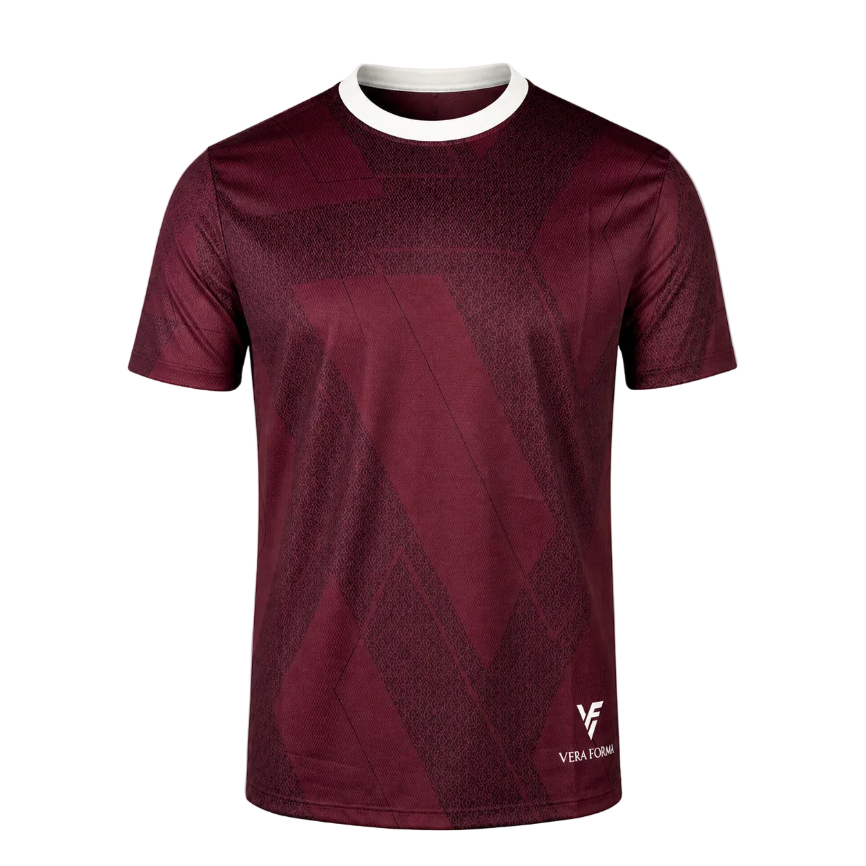 Gym Shirt "Prima Forma" Bourdeaux